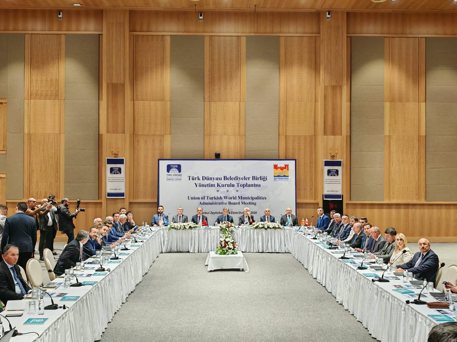 TDBB 2026 Ekim Ayı Yönetim Kurulu Toplantısında Bayrak Değişimi
